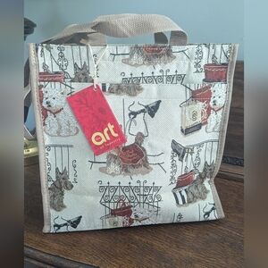 Signare Tapestry Dog Print Tote Bag Brand New With Tags